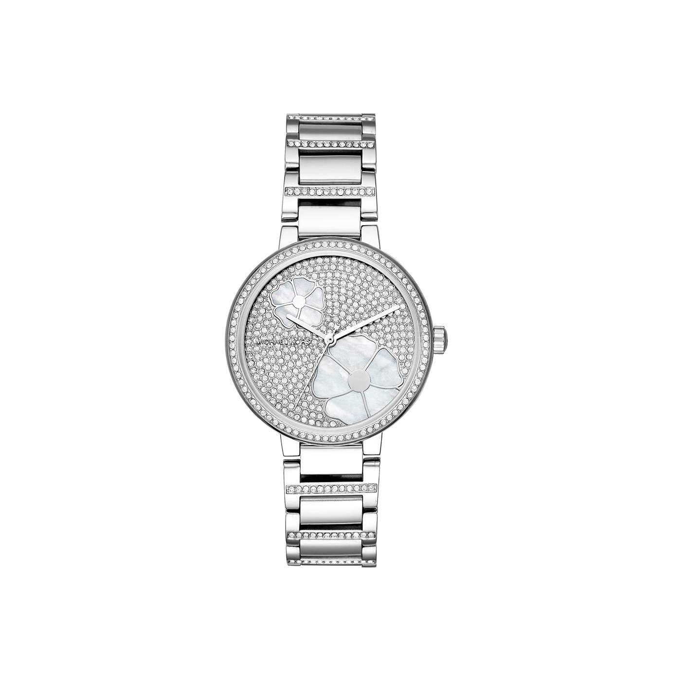 Michael Kors Women's Courtney Three-Hand Stainless Steel Watch - House ...