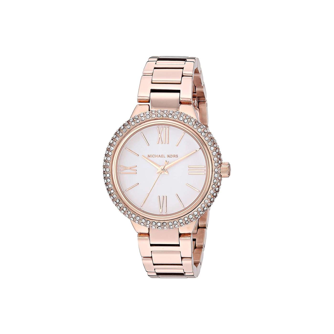 Michael Kors Women's Taryn Quartz Watch with Stainless Steel Strap ...