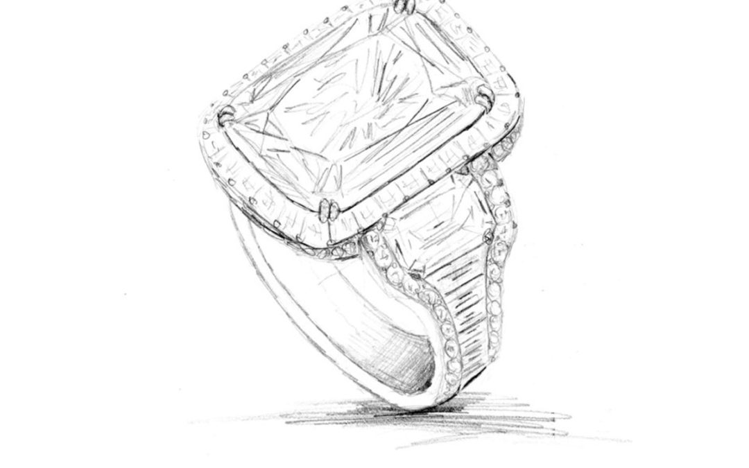 Engagement Ring Sketch 1200×900