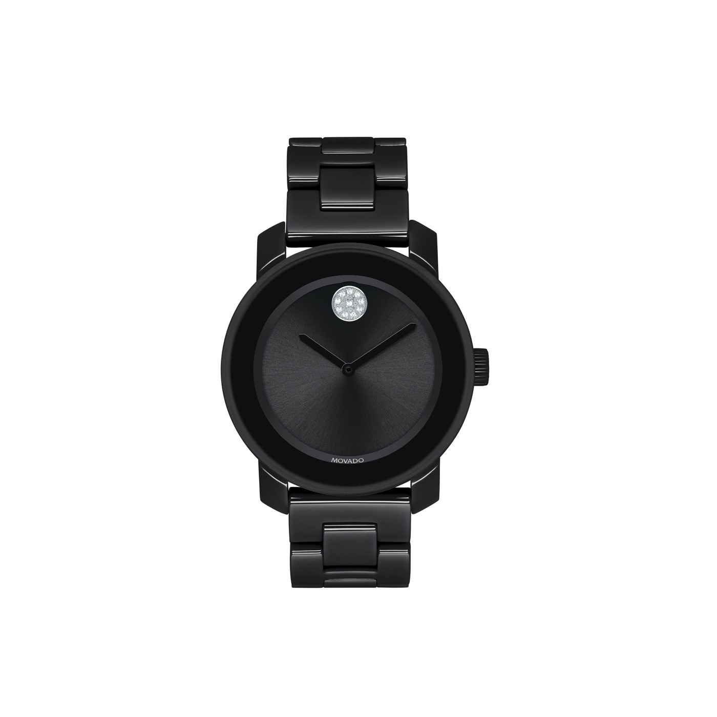 Movado ceramic watch black hotsell